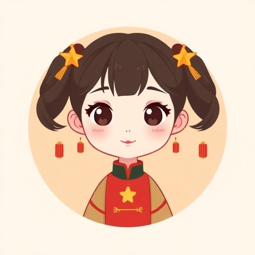 51吃瓜轻量版-追星少女喵头像